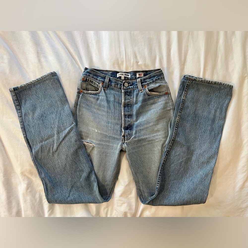 Levi’s Re/Done denim jeans in size 24